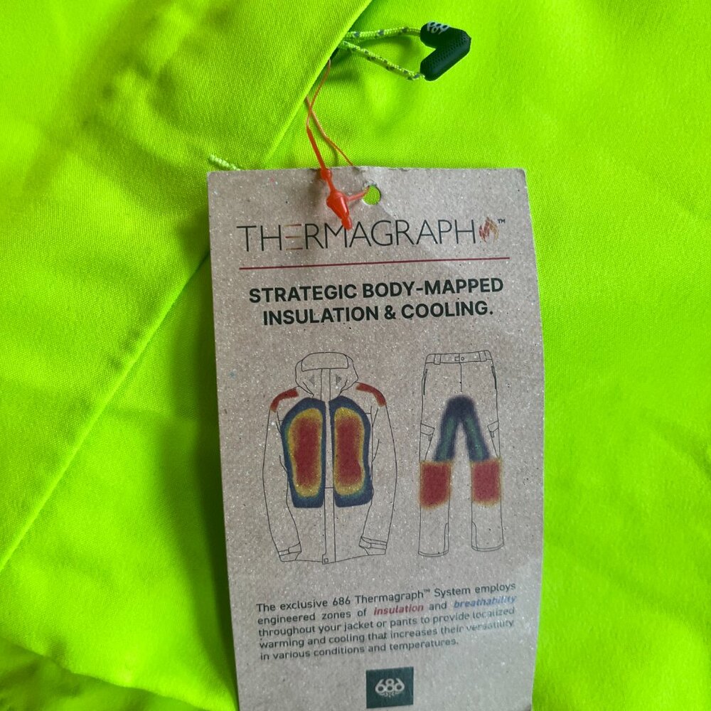 686 InfiDry Green Jacket - Picture 5 of 5